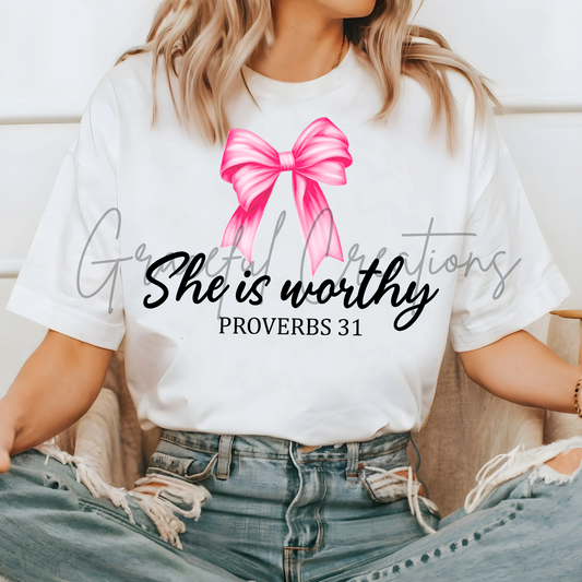 She is worthy 🎀🩷